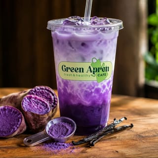 The Royal Ube Latte