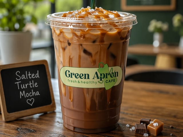 The Salted Turtle Mocha.